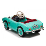 Elektrické autíčko BMW Retro - nelakované - tyrkysové